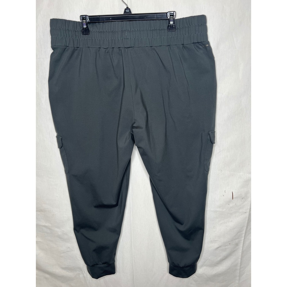 Mondetta Performance Luxury Cargo Joggers Womens XXL Charcoal Gray Athleisure - Picture 5 of 7